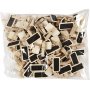 Brett mit Clip - 4 x 2 cm - 100 Stk