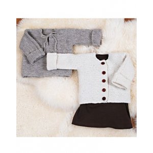 Strickmuster - Krausstich-Pullover und Strickjacke Strickmuster - Krausstich-Pullover und Strickjacke