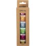 Glitzerknete, gemischte Farben, 6x20 ml