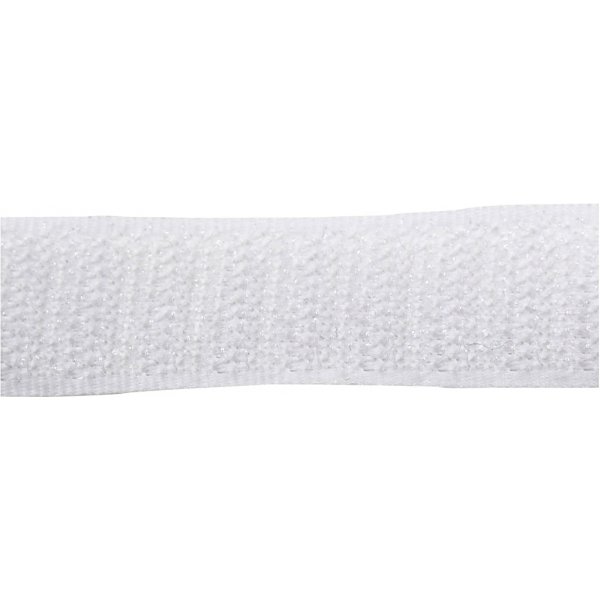 Klettband - wei - 5 m
