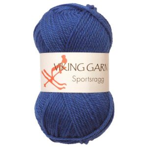 Wikingergarn Sportlappen 50g - Mittelblau (576) SR Wikingergarn Sportlappen 50g - Mittelblau (576) SR
