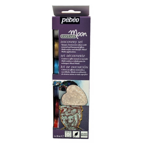 Dekorationsset - Pebeo - Fantasy Moon 6x20ml
