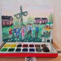 Kundenbild Aquarellblock Hahnemühle Cornwall 450g grob - 30x40cm
