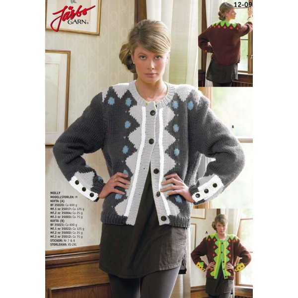 Strickanleitung - Strickjacke im 40er-Jahre-Stil
