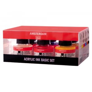 Acrylmarker Amsterdam 30 ml - 6 Farben Acrylmarker Amsterdam 30 ml - 6 Farben