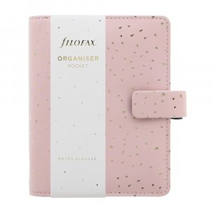 Systemkalender Filofax Pocket - Konfetti Rosenquarz Systemkalender Filofax Pocket - Konfetti Rosenquarz