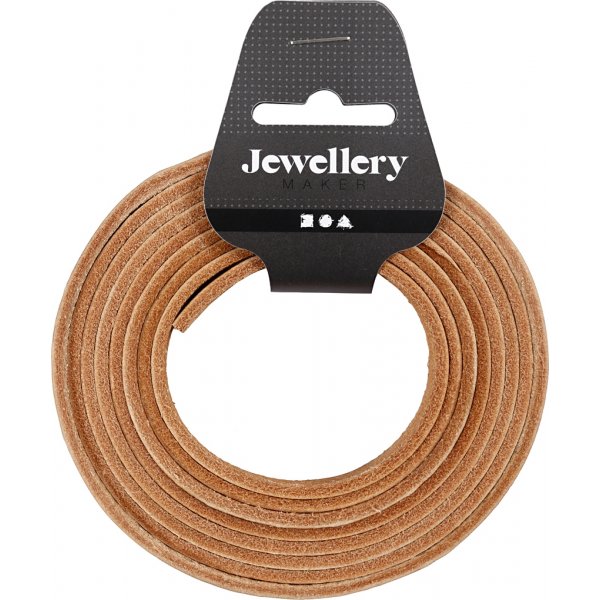 Lederband - natur - 2 m Lederband - natur - 2 m