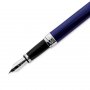 Fllfederhalter Waterman Exception Slim Laque - Silberbesatz - Feines Blau