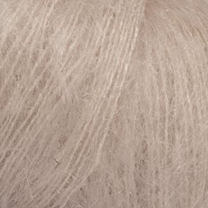 DROPS Kid-Silk Uni Color Garn - 25 g - Hellbeige (20) DROPS Kid-Silk Uni Color Garn - 25 g - Hellbeige (20)