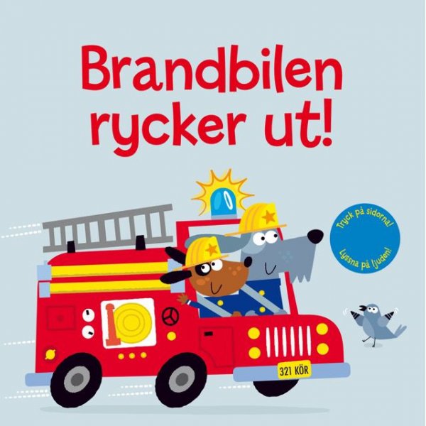 Das Feuerwehrauto fhrt los!