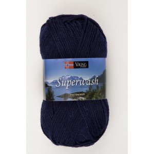 Viking-Garn Superwash 50g - Marineblau (126) Viking-Garn Superwash 50g - Marineblau (126)