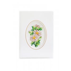 Stickset Karten - Blumen 3er-Pack Stickset Karten - Blumen 3er-Pack