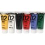 Schulfarbe - Acryl - Standardfarben - matt - 6 x 20 ml