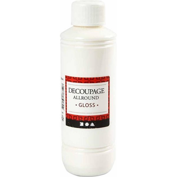 Decoupage-Lack - Allround - glnzend - 250 ml