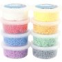 Foam Clay Groe gemischte Farben - 8 x 20 g
