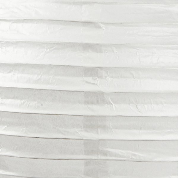 Papierlampe - wei - Rund - 35 cm