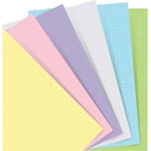 Nachfüllung für Filofax Notebook Pocket - Gepunktet - Pastelle Nachfüllung für Filofax Notebook Pocket - Gepunktet - Pastelle