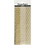 Seidenpapier - Gold - 50 x 70 cm - 17 g - 6 Blatt