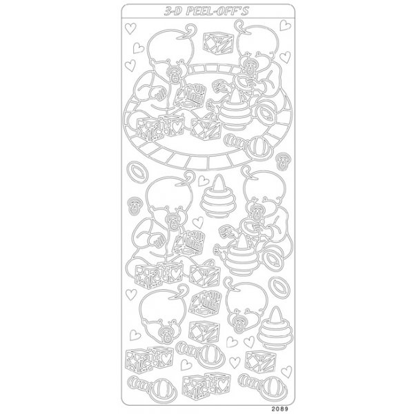 Peel Off's - 3D Baby Peel Off's - 3D Baby