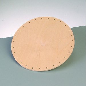Korbboden ø 16 cm / 4 mm - rund, Holzfaser Korbboden ø 16 cm / 4 mm - rund, Holzfaser