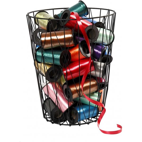 Geschenkkordel - gemischte Farben - glnzend - 15 x 50 m