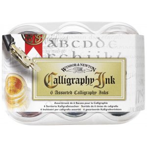 Das Kalligraphie-Set W&N 6x30 ml Das Kalligraphie-Set W&N 6x30 ml