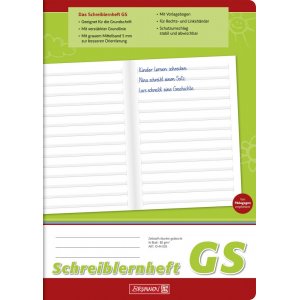 Notizbuch - Schreibstil A4 - liniert GS Notizbuch - Schreibstil A4 - liniert GS