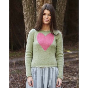 Strickanleitung - Pullover (Langarm mit Herzmotiv) Strickanleitung - Pullover (Langarm mit Herzmotiv)