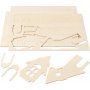 3D-Konstruktionsfigur - Haus mit Rampe