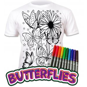 Färben Sie Ihr T-Shirt - Schmetterlinge - 9-11 Jahre Färben Sie Ihr T-Shirt - Schmetterlinge - 9-11 Jahre