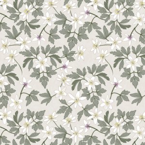Plane PVC gemustert Anemone - Beige Plane PVC gemustert Anemone - Beige