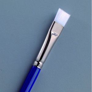 Textilbürste Nylon Gr. 10 / 8,0 mm - blaue Platte Textilbürste Nylon Gr. 10 / 8,0 mm - blaue Platte