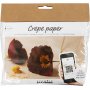 Mini-DIY-Kit Krepppapier - Mohn