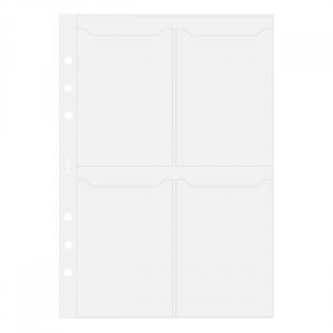 Kredit-/Visitenkartenhalter für Filofax A5 Kredit-/Visitenkartenhalter für Filofax A5