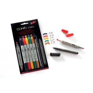 Copic Ciao 5+1 Set - Farbtöne Copic Ciao 5+1 Set - Farbtöne