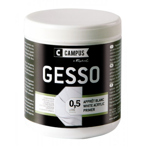 Acrylmedium Campus 500 ml - Acryl-Gesso