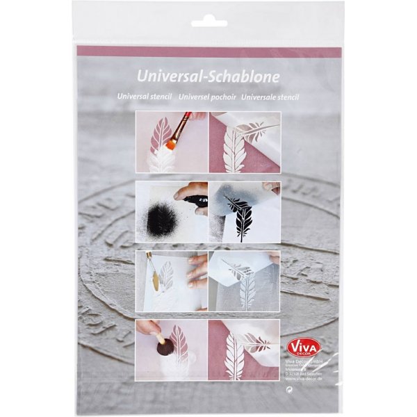 Schablone - Schmetterling - A4