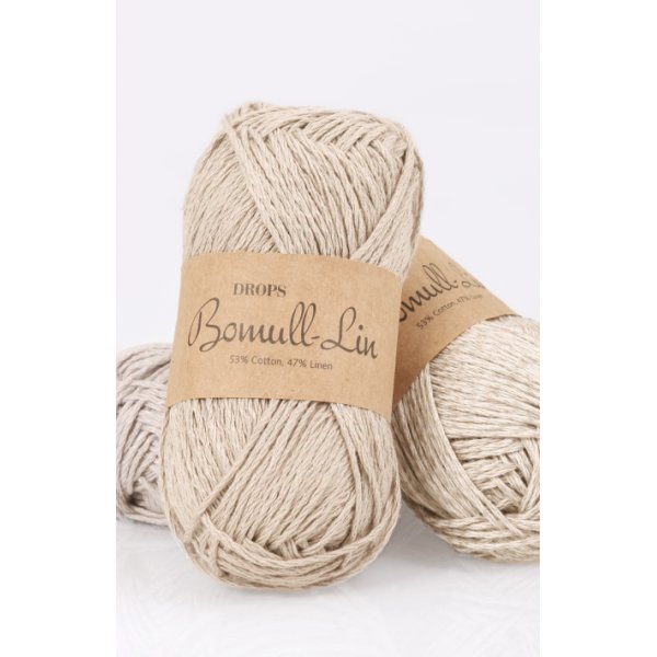 Drops Baumwoll-Leinen-Garn - 50 g
