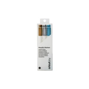 Cricut-Markierungsstifte im 3er-Pack - Gold, Silber, Blau Cricut-Markierungsstifte im 3er-Pack - Gold, Silber, Blau