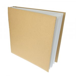 Fotoalbum 31 x 31 x 5 cm - braun 25 Blatt / 190 g/m² Fotoalbum 31 x 31 x 5 cm - braun 25 Blatt / 190 g/m²