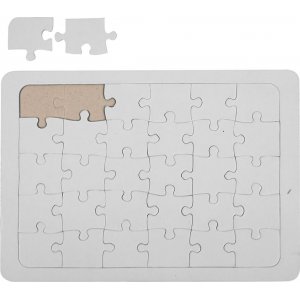 Puzzle - weiß - 15 x 21 cm Puzzle - weiß - 15 x 21 cm