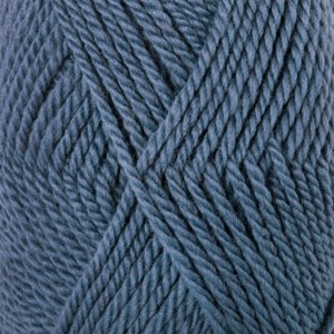 DROPS Alaska Uni Color Garn - 50 g - Denimblau (57) DROPS Alaska Uni Color Garn - 50 g - Denimblau (57)