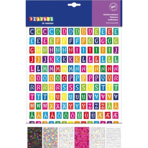 Aufkleber Buchstaben 6 Blatt Aufkleber Buchstaben 6 Blatt