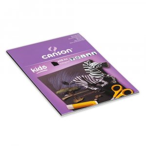 Canson Kids Schwarzes Papier 220g - A4 Canson Kids Schwarzes Papier 220g - A4