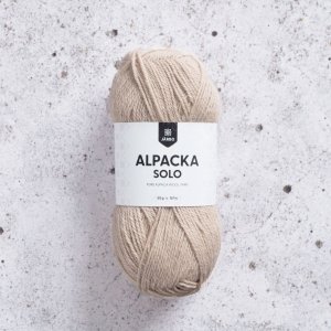 Alpaka Solo 50g - Hellbeige Alpaka Solo 50g - Hellbeige