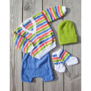 Strickanleitung - Pullover, Hose, Mütze und Socken (Babygrößen) Strickanleitung - Pullover, Hose, Mütze und Socken (Babygrößen)