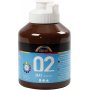 Schulfarbe - Acryl - braun - matt - 500 ml