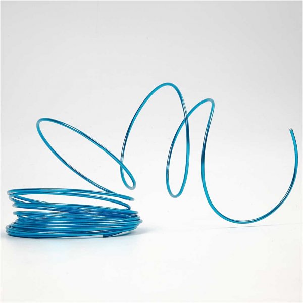 Aluminiumdraht - 1,5 mm - gemischte Farben - 5x20 m