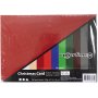 Weihnachtskarton - gemischte Farben - A5 - 300 Blatt