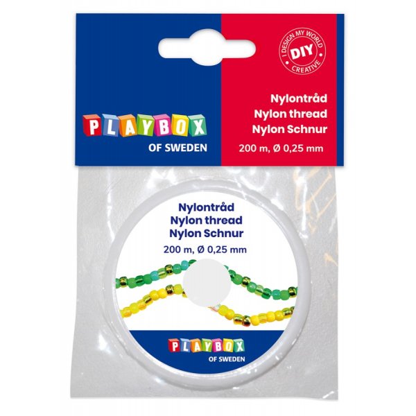 Nylonfaden 200 m x 0,25 mm